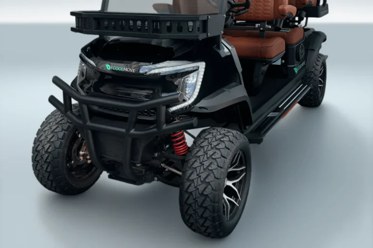 Pneu off road em carrinho de golfe vale a pena?