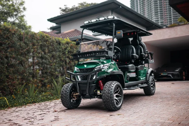 Como ter um carrinho de golfe sustentável hoje
